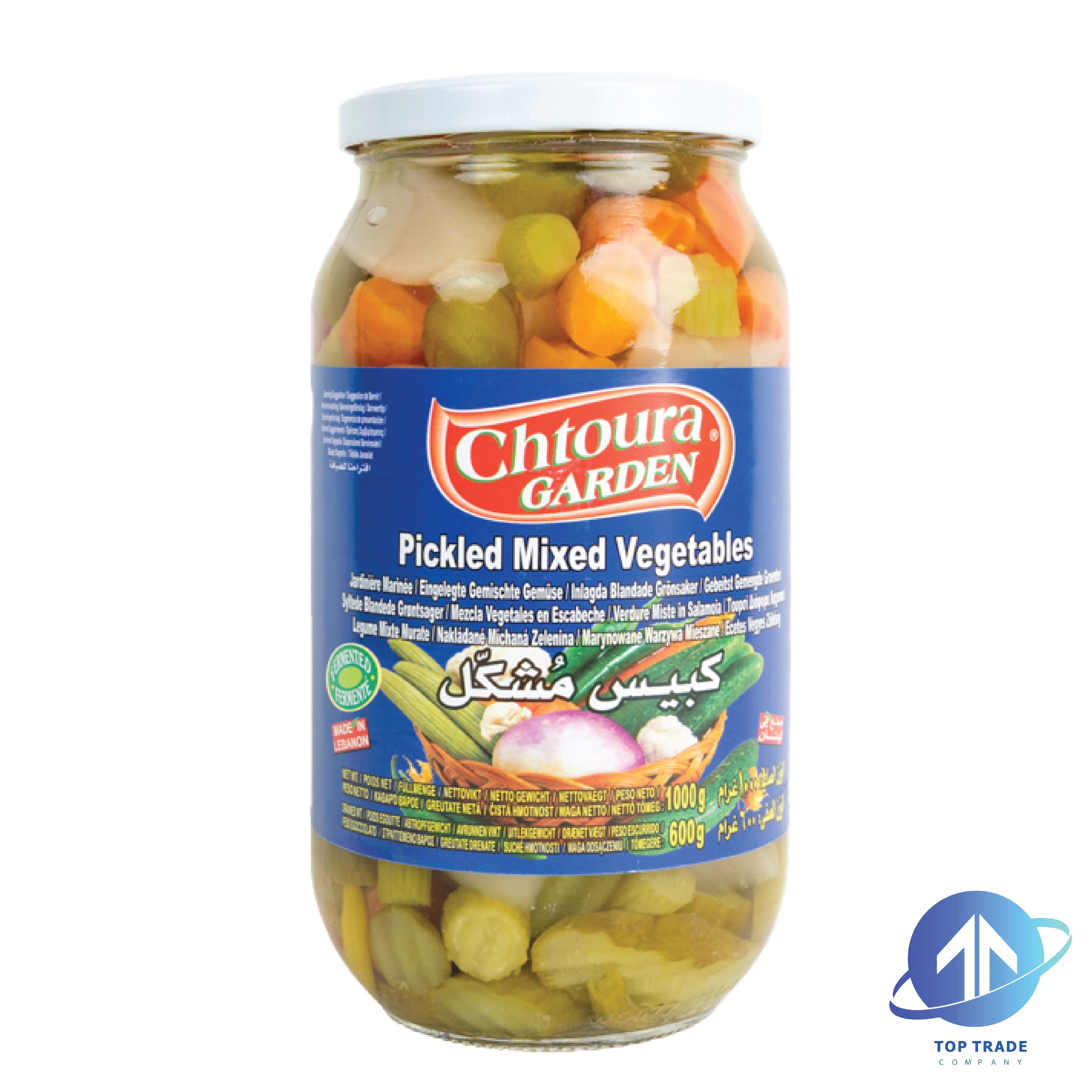 Chtoura garden Mixed vegetables pickles 1KG